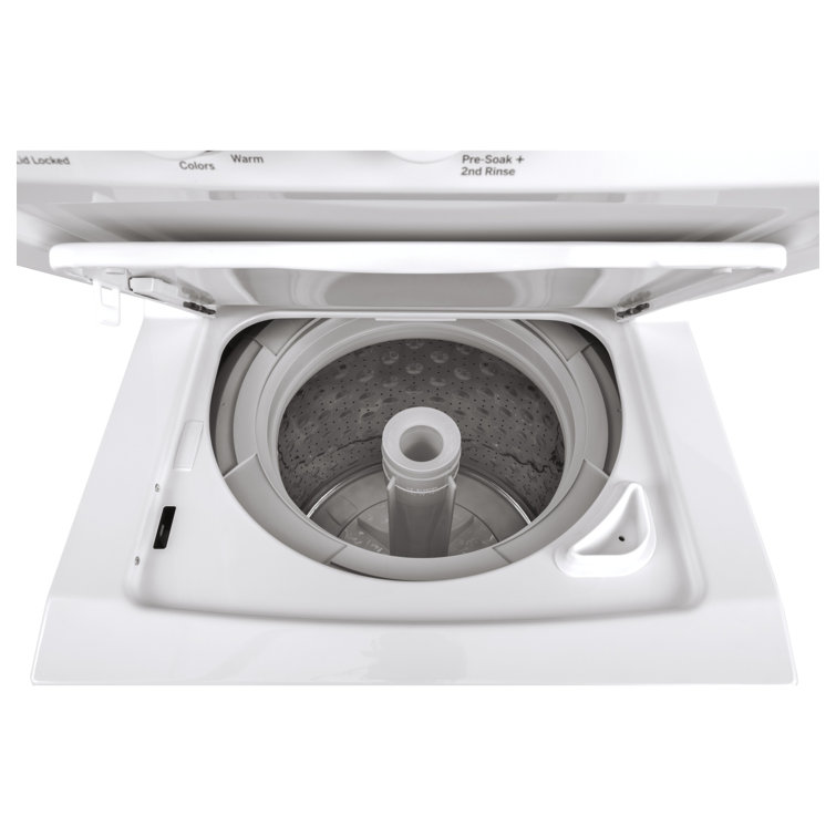 White 2.3 Cu. Ft. Washer and 4.4 Cu. Ft. Electric Dryer Laundry Center