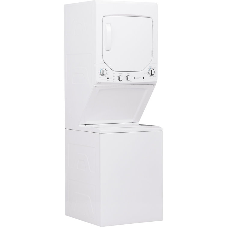 White 2.3 Cu. Ft. Washer and 4.4 Cu. Ft. Electric Dryer Laundry Center