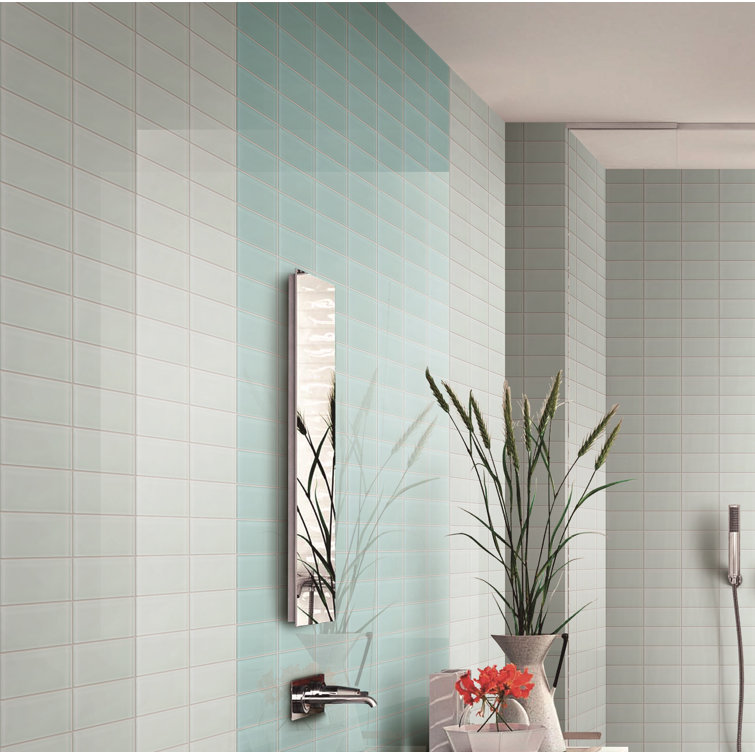 White Glass Mosaic Subway Tile for Kitchen and Bathroom