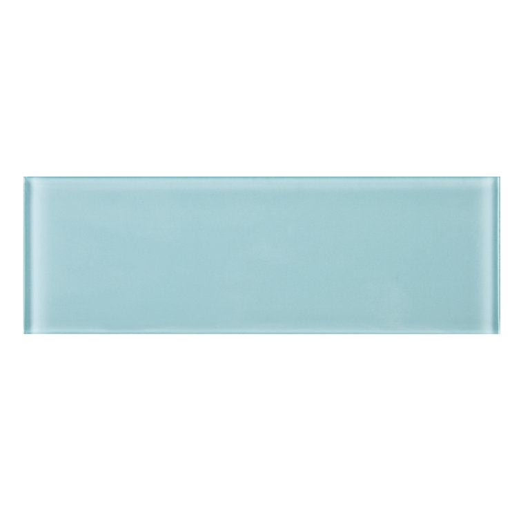 Blue Green Glass Mosaic Subway Tile for Kitchen and Bathroom