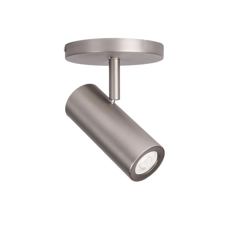 Silo Brushed Nickel LED Monopoint Spotlight 5"x6.25"