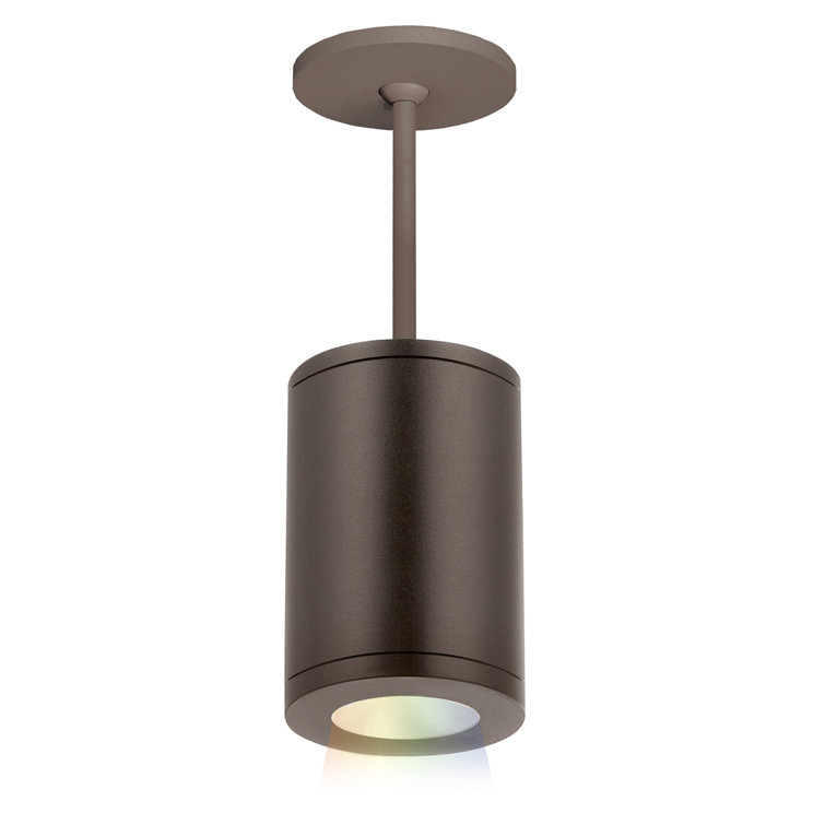 Bronze Aluminum LED Indoor/Outdoor Pendant Light