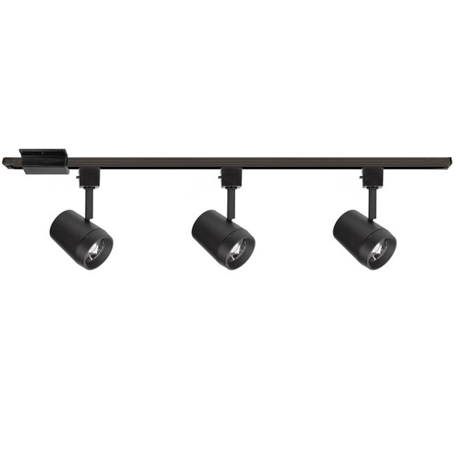 White Adjustable LED Track Head Light with Anti-Glare Design