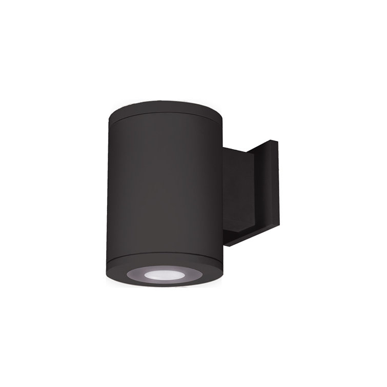 Black Dimmable Architectural LED Wall Light, 9.5" Height