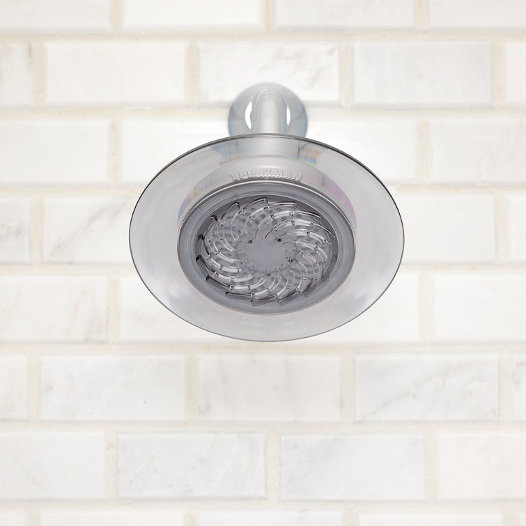 Smokey Gray Chrome Multi-Head Wall Mounted Showerhead