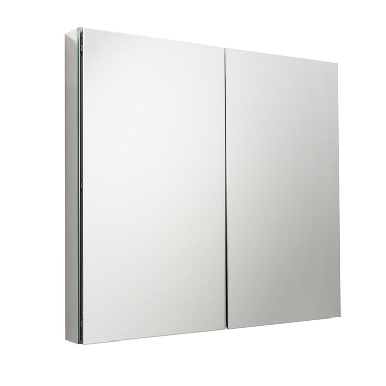 Modern Frameless Rectangular Bathroom Medicine Cabinet with Mirrors