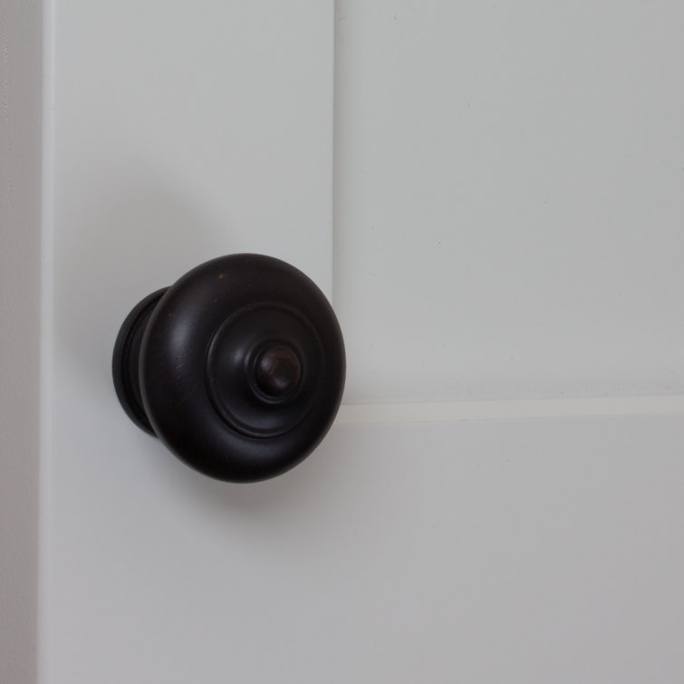 Oil Rubbed Bronze Round Ring Mushroom Cabinet Knob