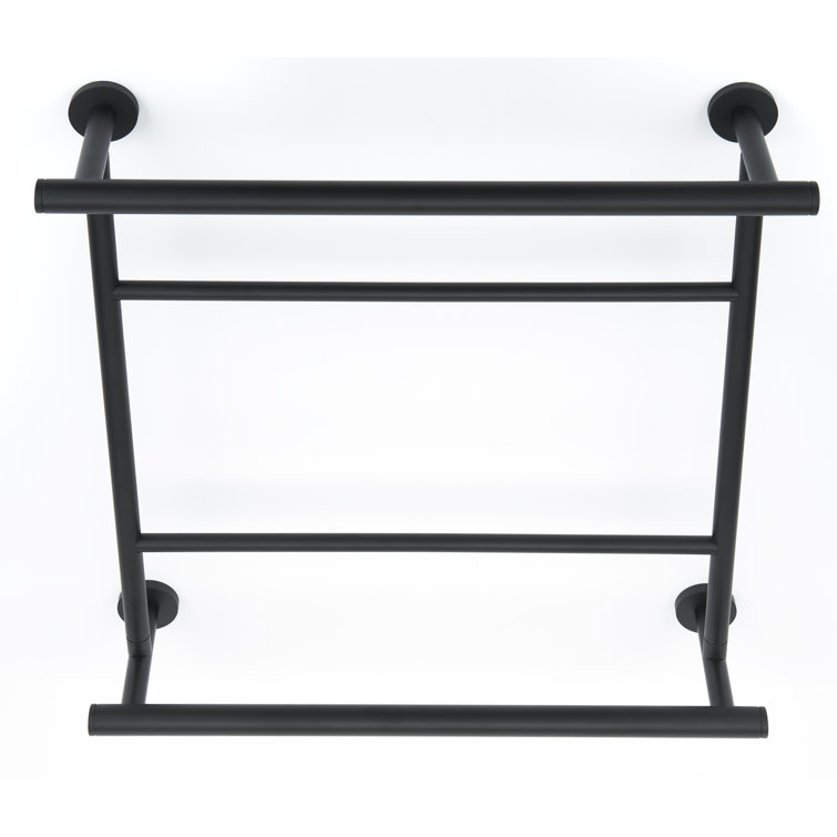 Matte Black Wall Mounted 20'' Towel Rack