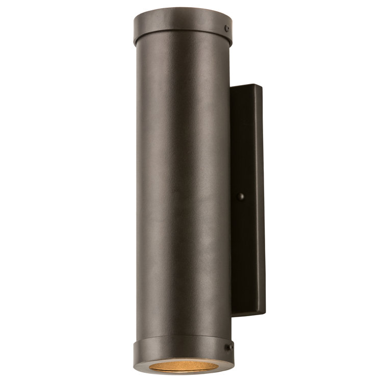 Oil Rubbed Bronze Glass Fabric Wall Sconce