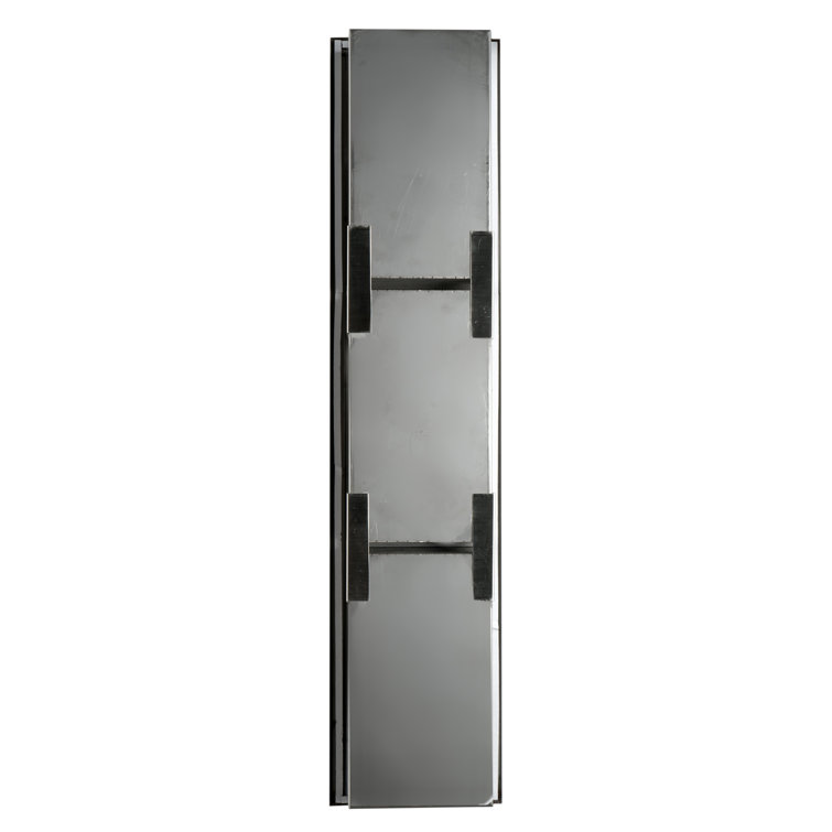 Brushed Stainless Steel Vertical Triple Shelf Shower Niche