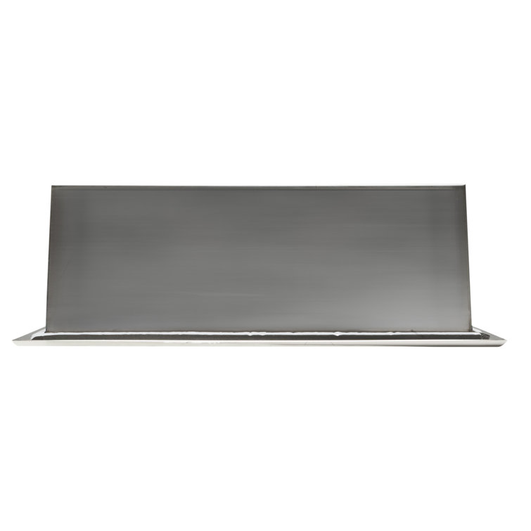 Polished Stainless Steel Square Wall Mount Shower Niche