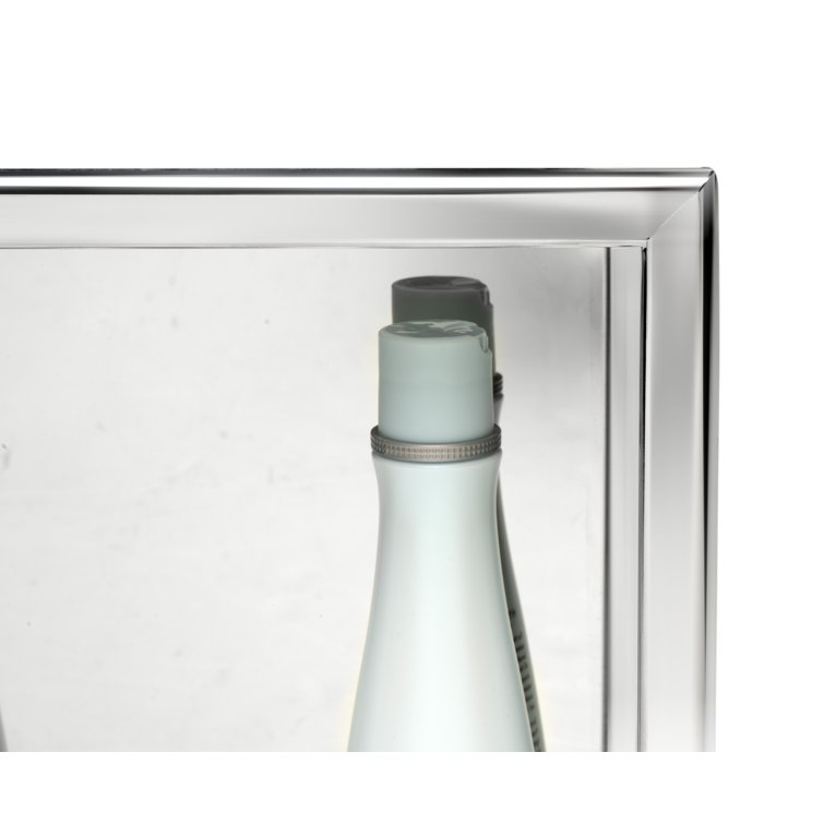 Polished Stainless Steel Square Wall Mount Shower Niche