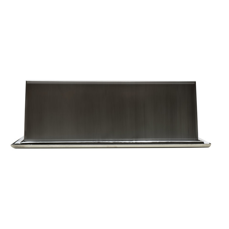 12 x 12 Brushed Stainless Steel Wall Mount Shower Niche