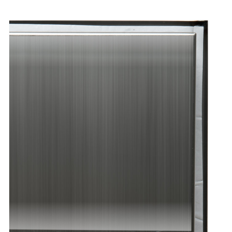 12 x 12 Brushed Stainless Steel Wall Mount Shower Niche