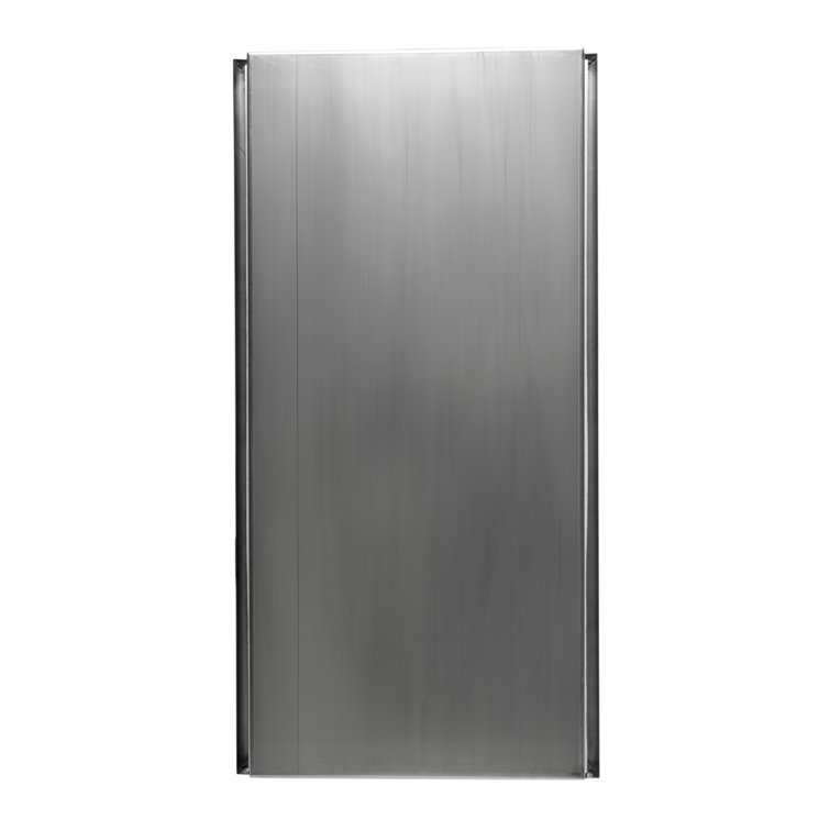 Polished Stainless Steel Horizontal Shower Niche Shelf