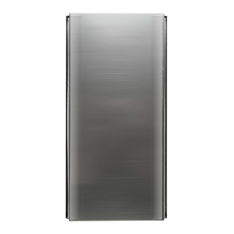 Brushed Stainless Steel Horizontal Shower Niche Shelf 24 x 12