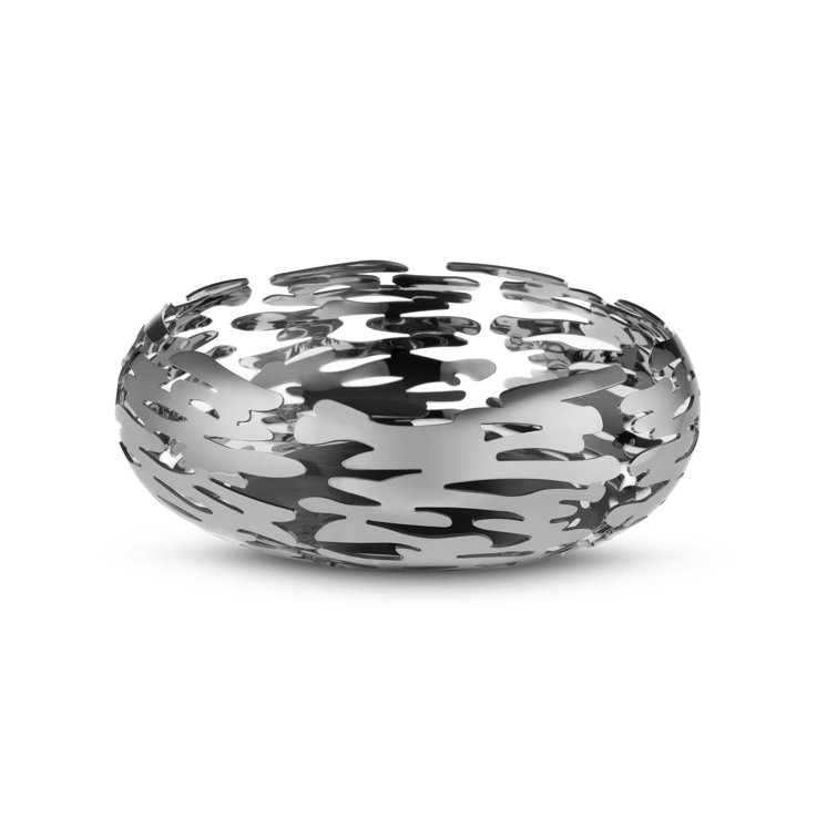Barknest Round Stainless Steel Decorative Basket