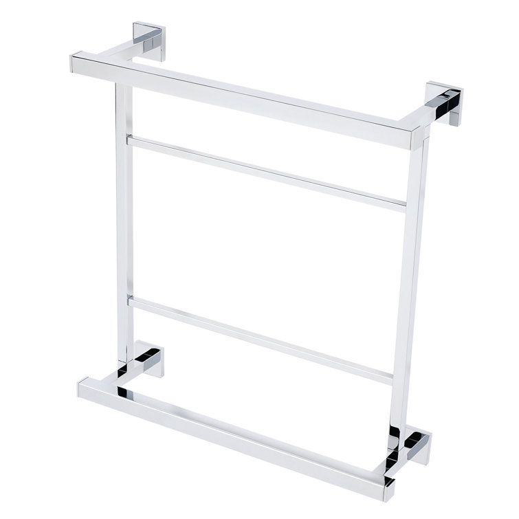 Polished Chrome Wall Mounted 18" Towel Rack