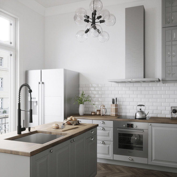 Stainless Steel Pull-Down Kitchen Faucet with Soap Dispenser