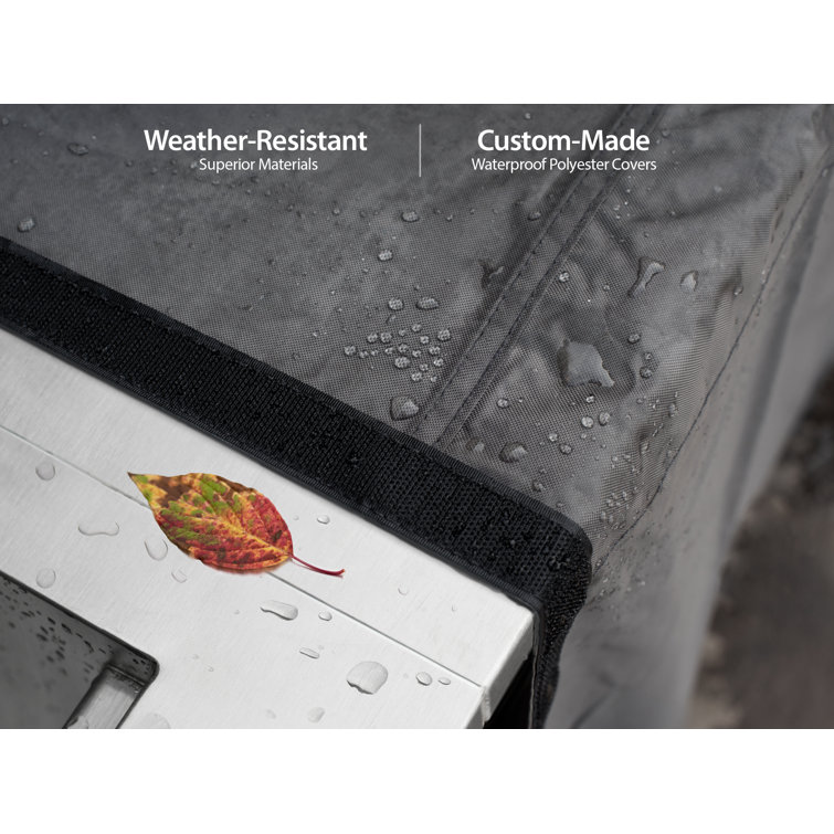 Stainless Steel 5-Piece Modular Outdoor Kitchen Cabinet Set