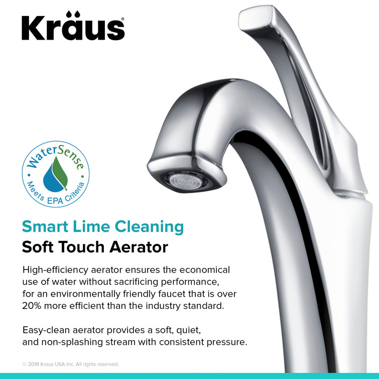 Elegant Arlo 12" Chrome Single-Handle Vessel Bathroom Faucet