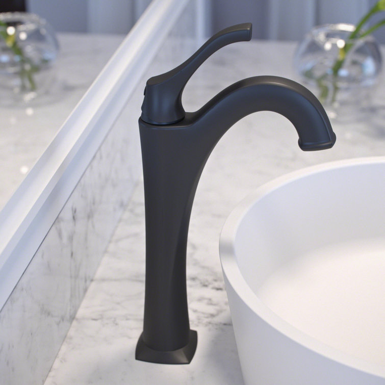 Eco-Friendly Arlo Single Hole Vessel Bathroom Faucet in Oil Rubbed Bronze