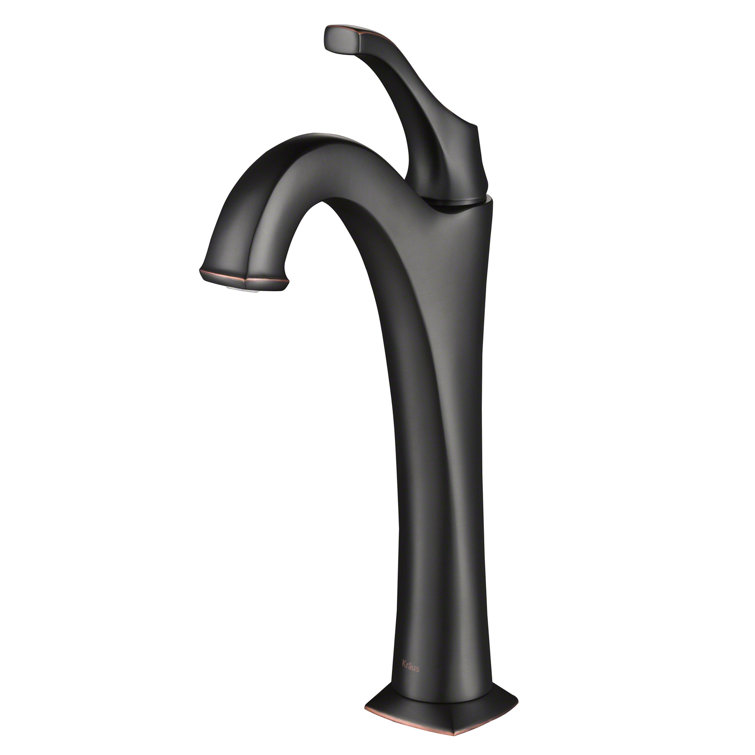 Eco-Friendly Arlo Single Hole Vessel Bathroom Faucet in Oil Rubbed Bronze