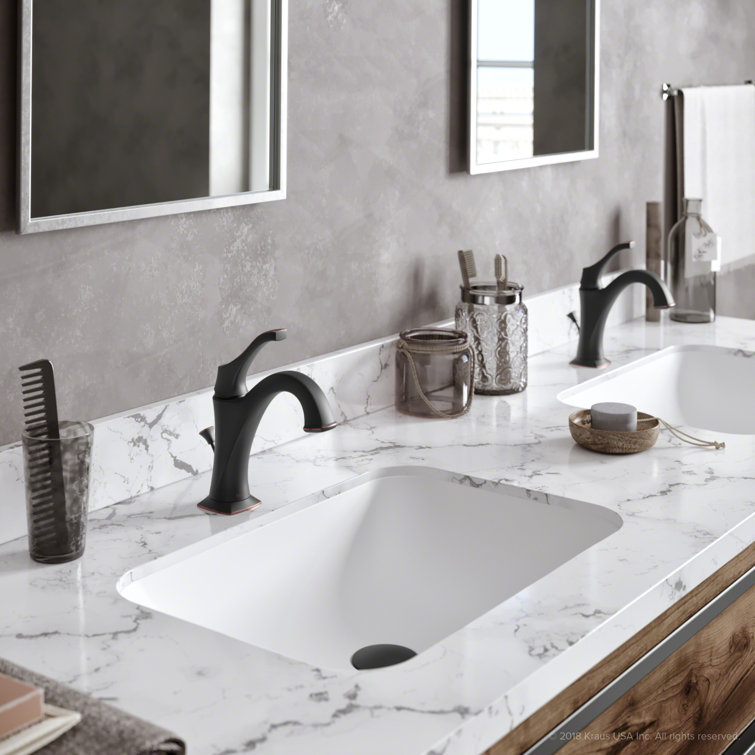 Arlo Oil Rubbed Bronze Single Handle Bathroom Faucet