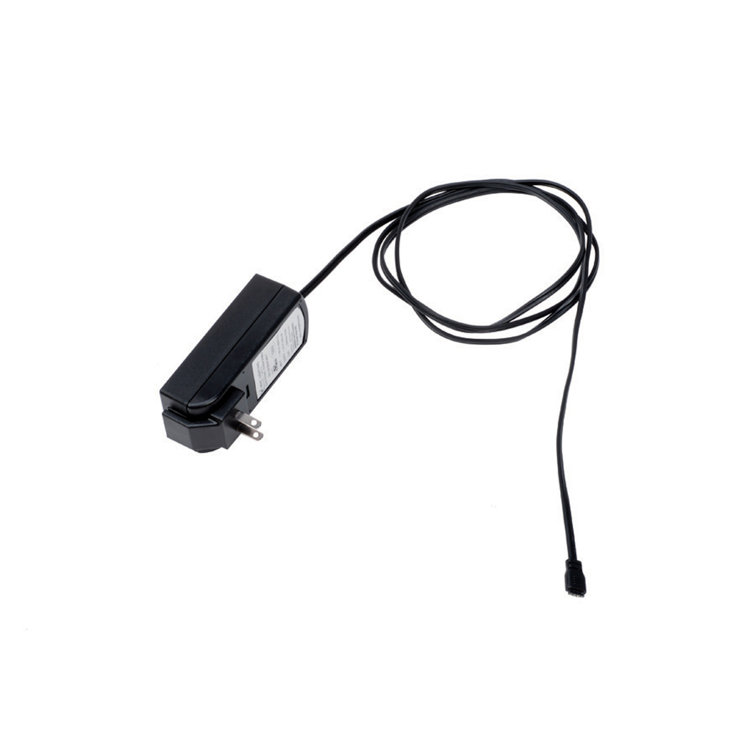 Black 24V Plug-In Electronic Transformer with Cord