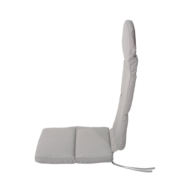 Gray Water-Resistant Adirondack Chair Cushion Set