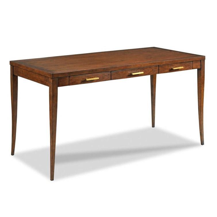 Sarah Cherry Bordeaux Solid Wood Writing Desk with Drawers