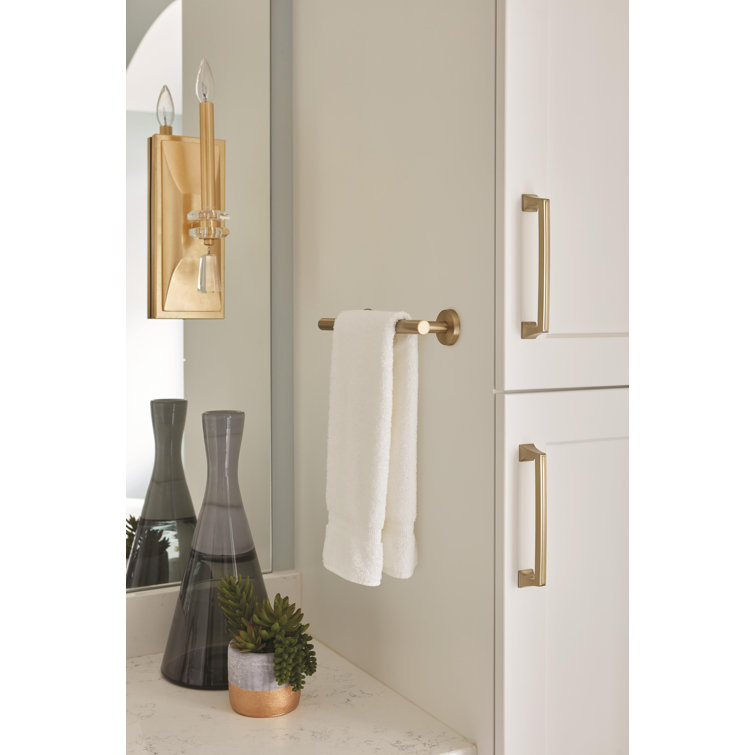 Golden Champagne Traditional Metal Cabinet Pull with Mounting Hardware