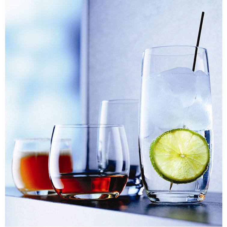 Clear Tritan Crystal 11.5 oz Old Fashioned Glassware Set