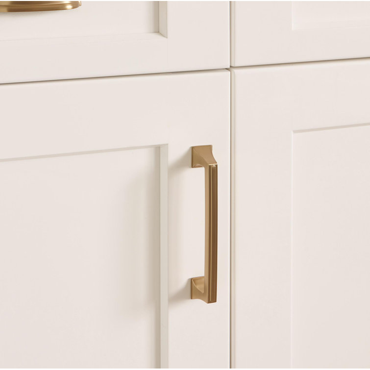 Golden Champagne Traditional Metal Cabinet Pull with Mounting Hardware