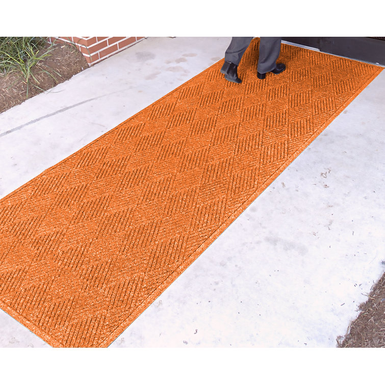 Eco-Friendly Charcoal Polypropylene Outdoor Runner Mat 59"x35"