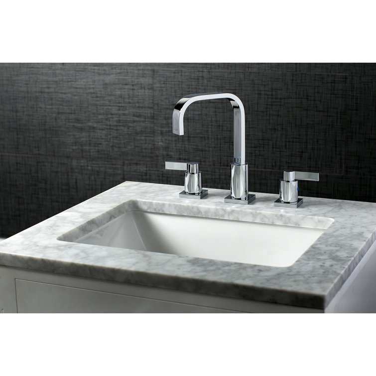NuvoFusion Polished Chrome Widespread Bathroom Faucet