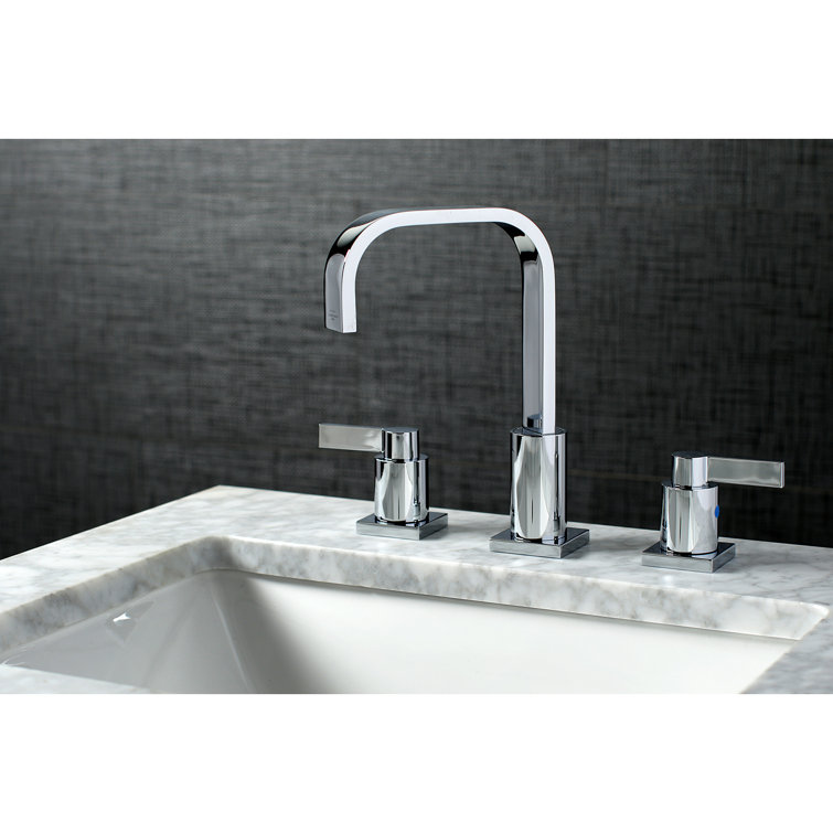 NuvoFusion Polished Chrome Widespread Bathroom Faucet