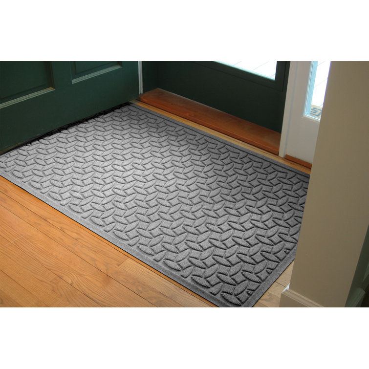 Bordeaux Rectangle Heavy Traffic Outdoor Polypropylene Mat
