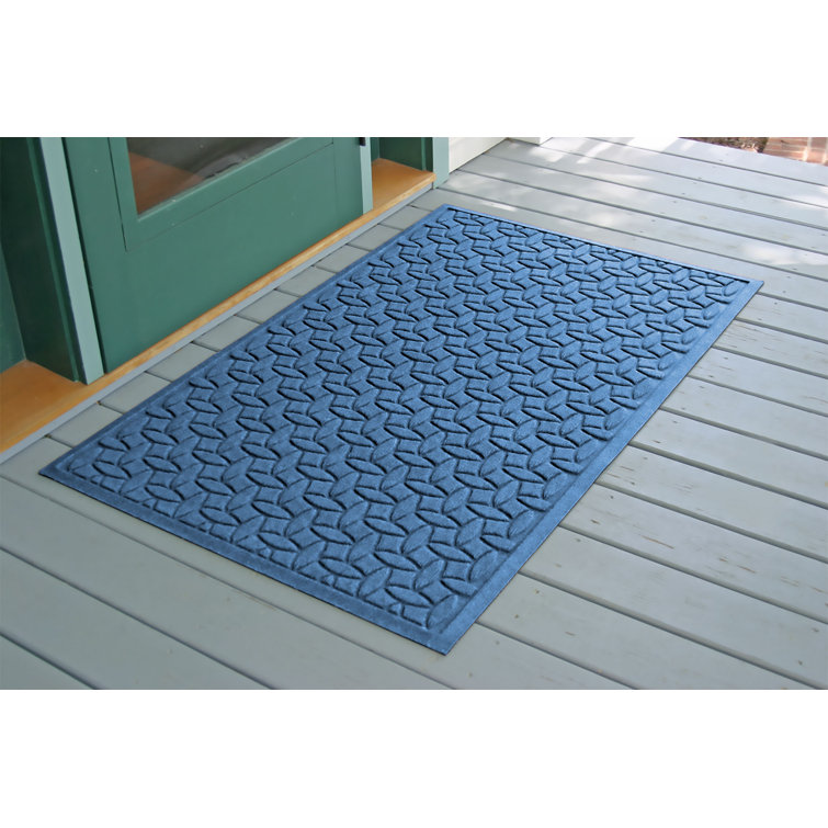 Bordeaux Rectangle Heavy Traffic Outdoor Polypropylene Mat