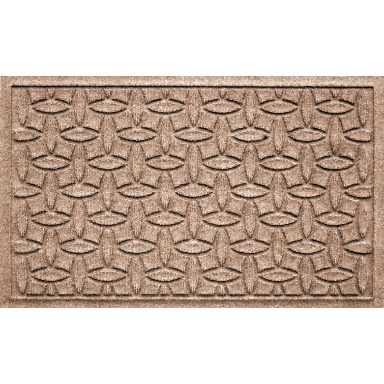 Bordeaux Rectangle Heavy Traffic Outdoor Polypropylene Mat