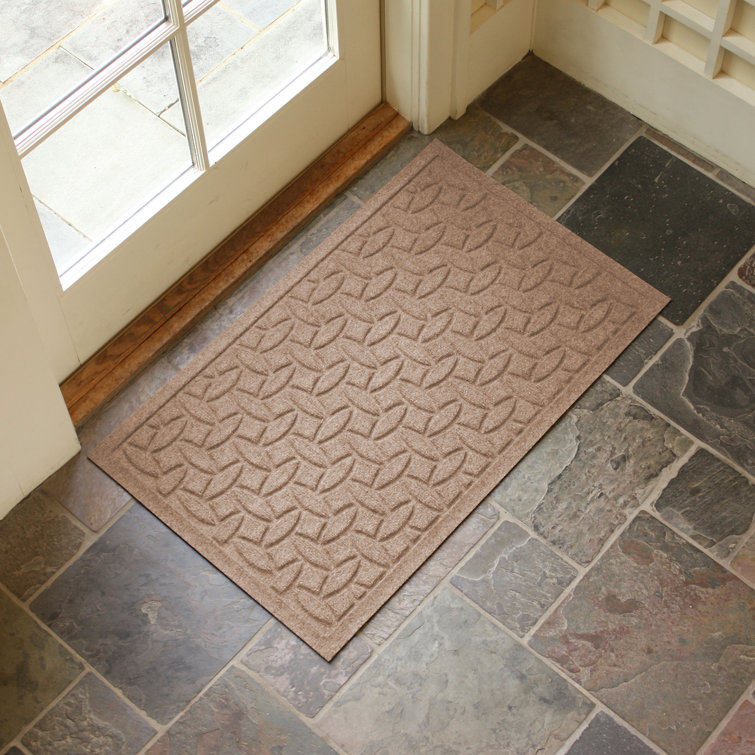 Bordeaux Rectangle Heavy Traffic Outdoor Polypropylene Mat