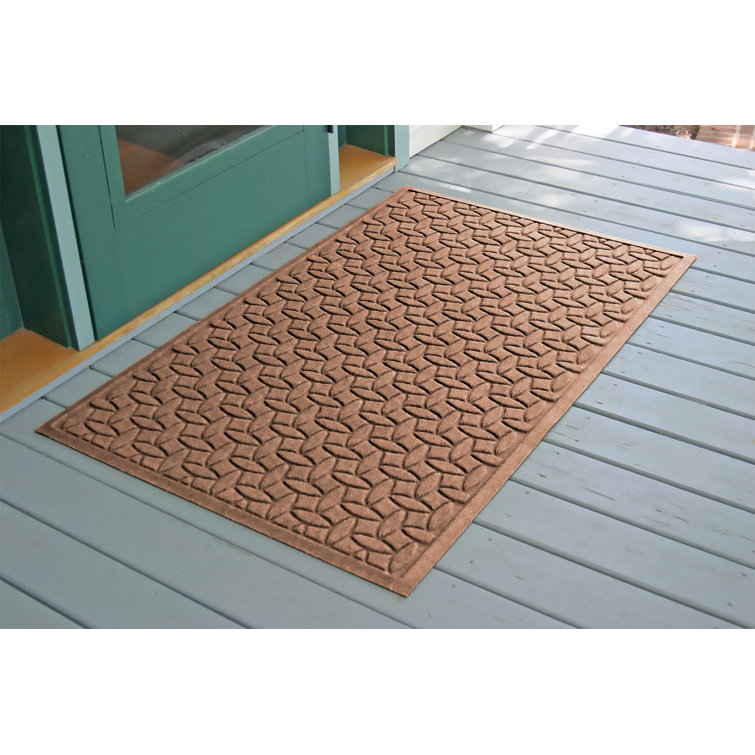 Bordeaux Rectangle Heavy Traffic Outdoor Polypropylene Mat