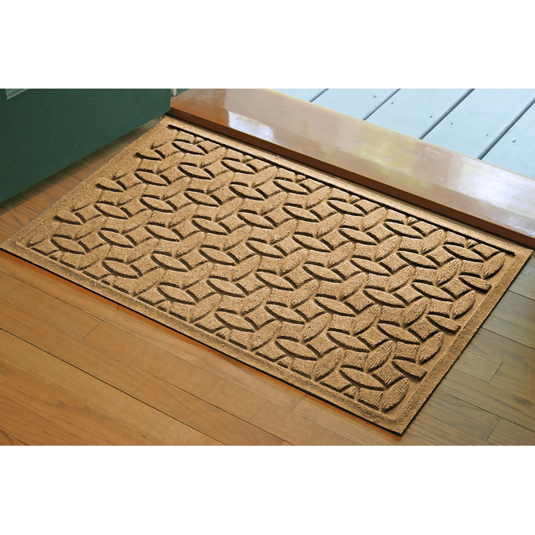 Bordeaux Rectangle Heavy Traffic Outdoor Polypropylene Mat