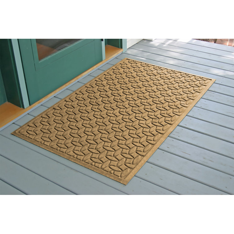 Bordeaux Rectangle Heavy Traffic Outdoor Polypropylene Mat