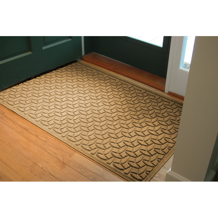 Bordeaux Rectangle Heavy Traffic Outdoor Polypropylene Mat