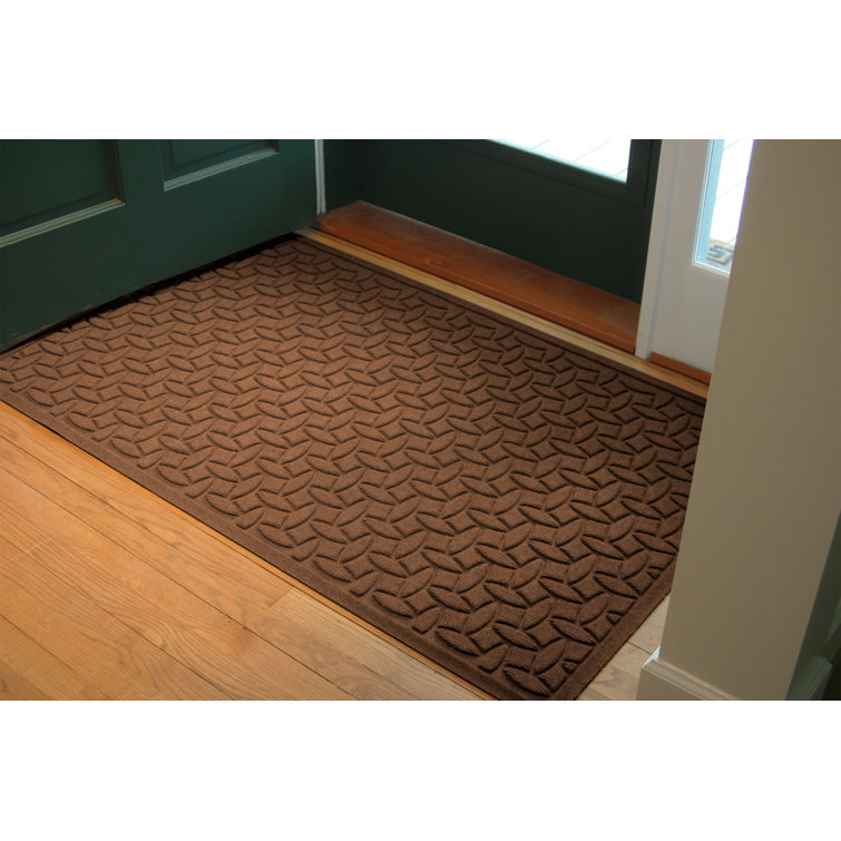 Bordeaux Rectangle Heavy Traffic Outdoor Polypropylene Mat