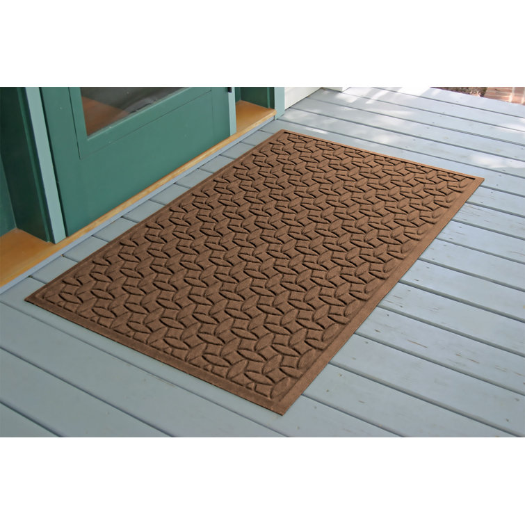 Bordeaux Rectangle Heavy Traffic Outdoor Polypropylene Mat