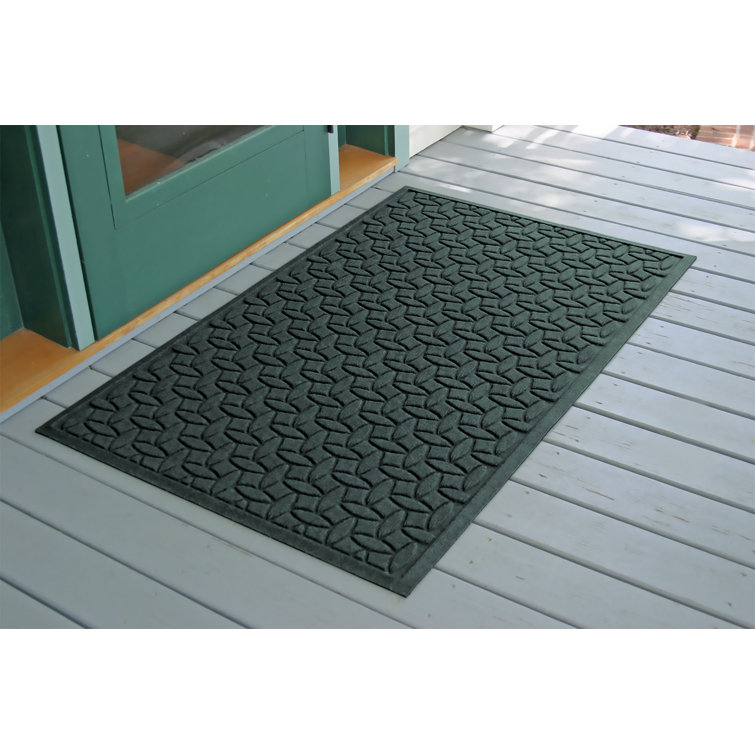 Bordeaux Rectangle Heavy Traffic Outdoor Polypropylene Mat