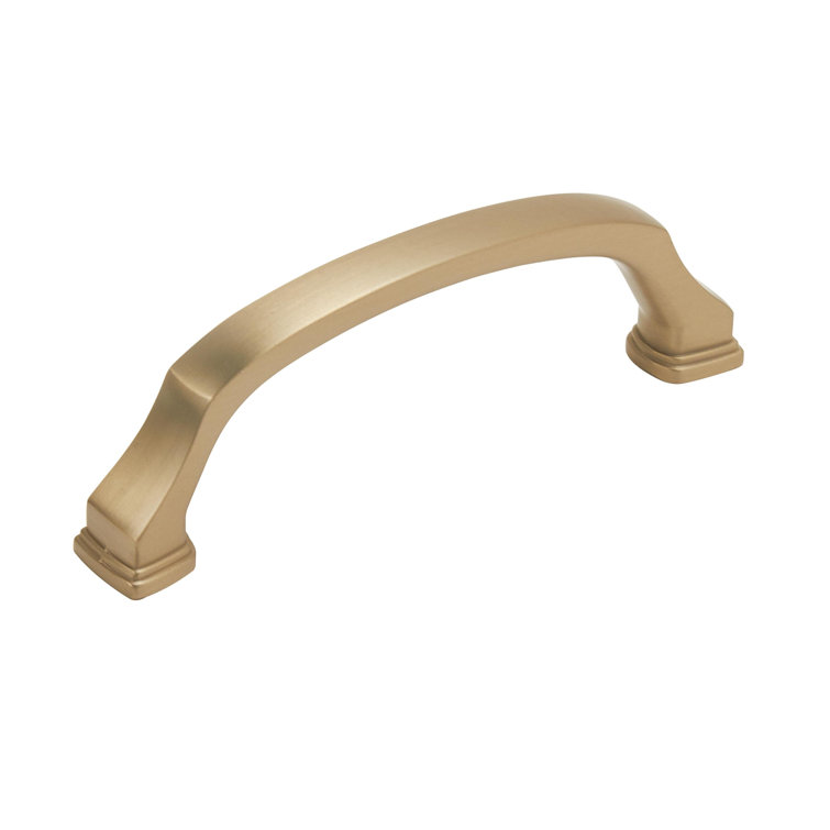 Champagne Bronze Traditional Cabinet Drawer Pull with Mounting Hardware