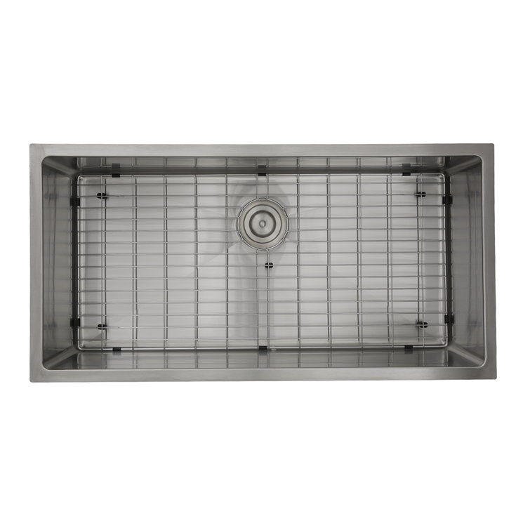Pro Series 36'' Satin Stainless Steel Undermount Kitchen Sink
